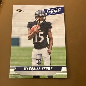 Marquise Brown Rookie Card